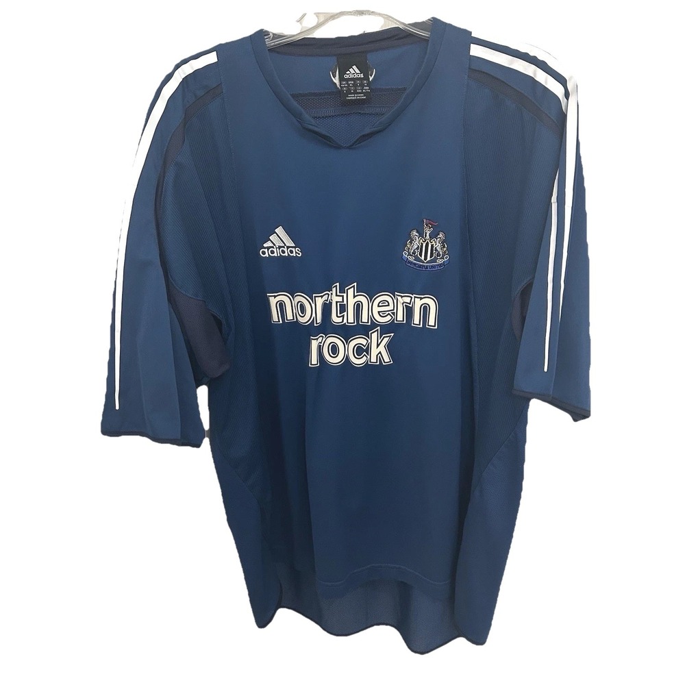 Adidas Newcastle United 2004-05 Northern Rock Away Training Jersey EPL XL EUC‎